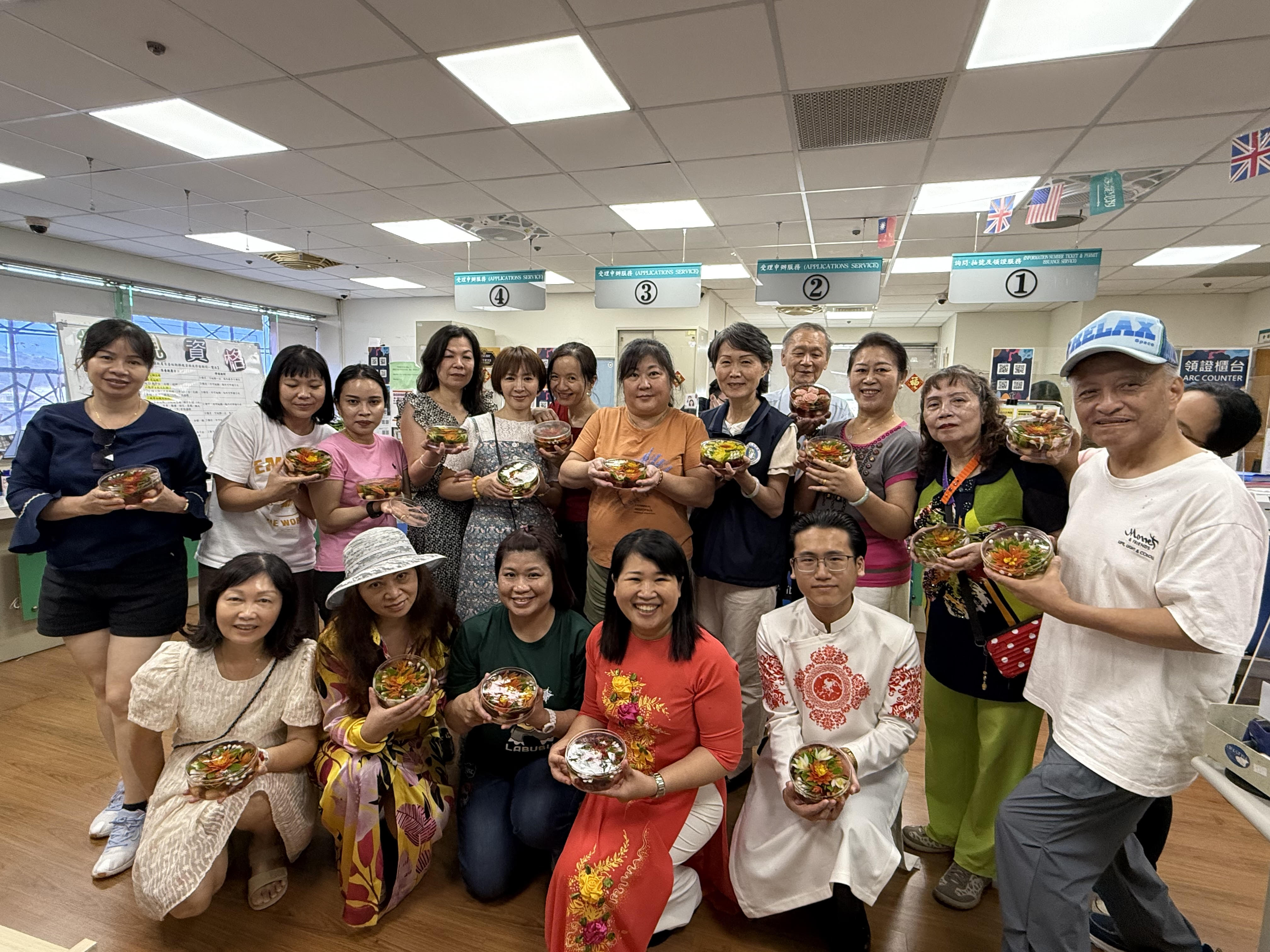  越南果凍花講師阮氏水仙全家共推多元文化 基隆新住民直呼讚!
