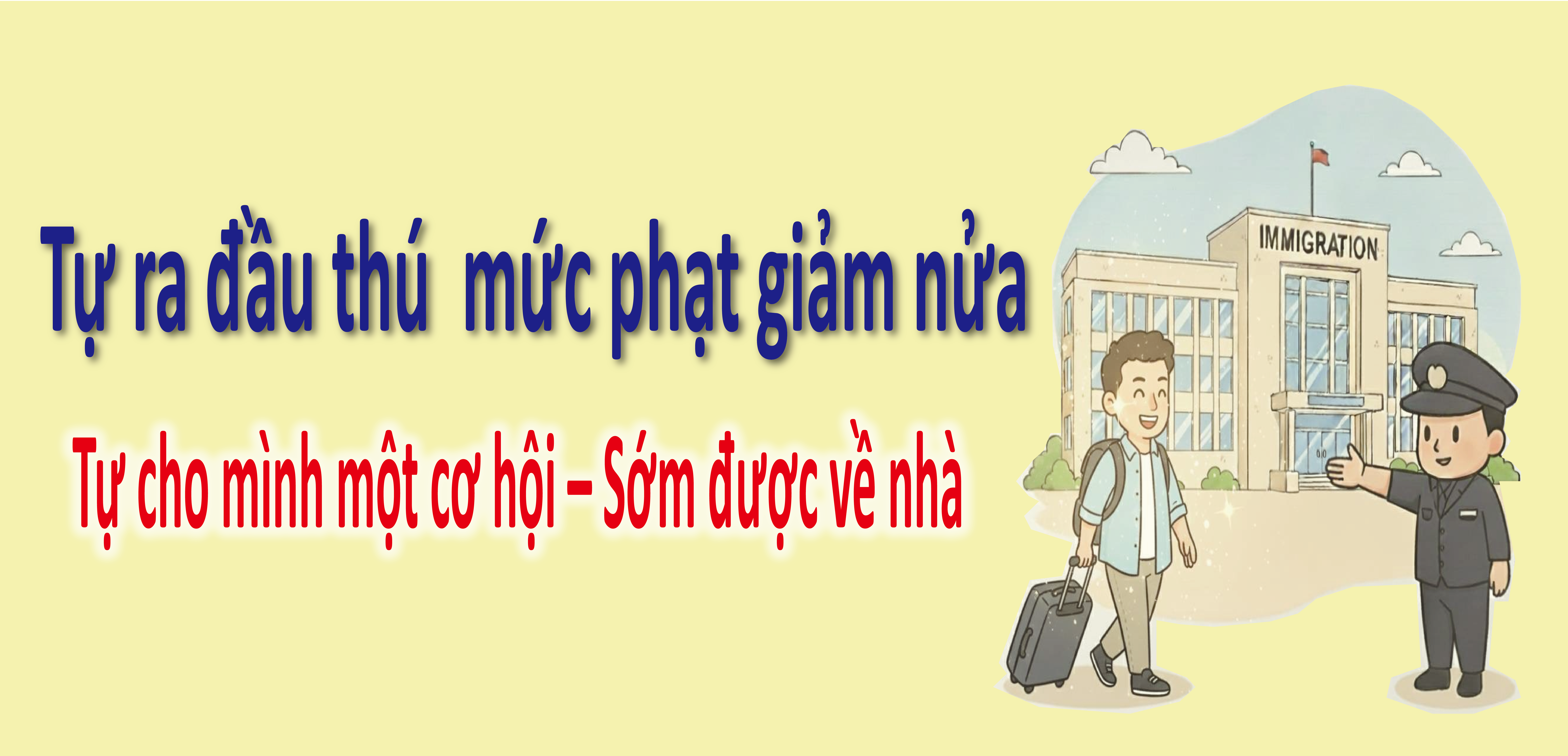Tự nguyện trình diện sẽ được giảm một nửa mức phạt hành chính icon