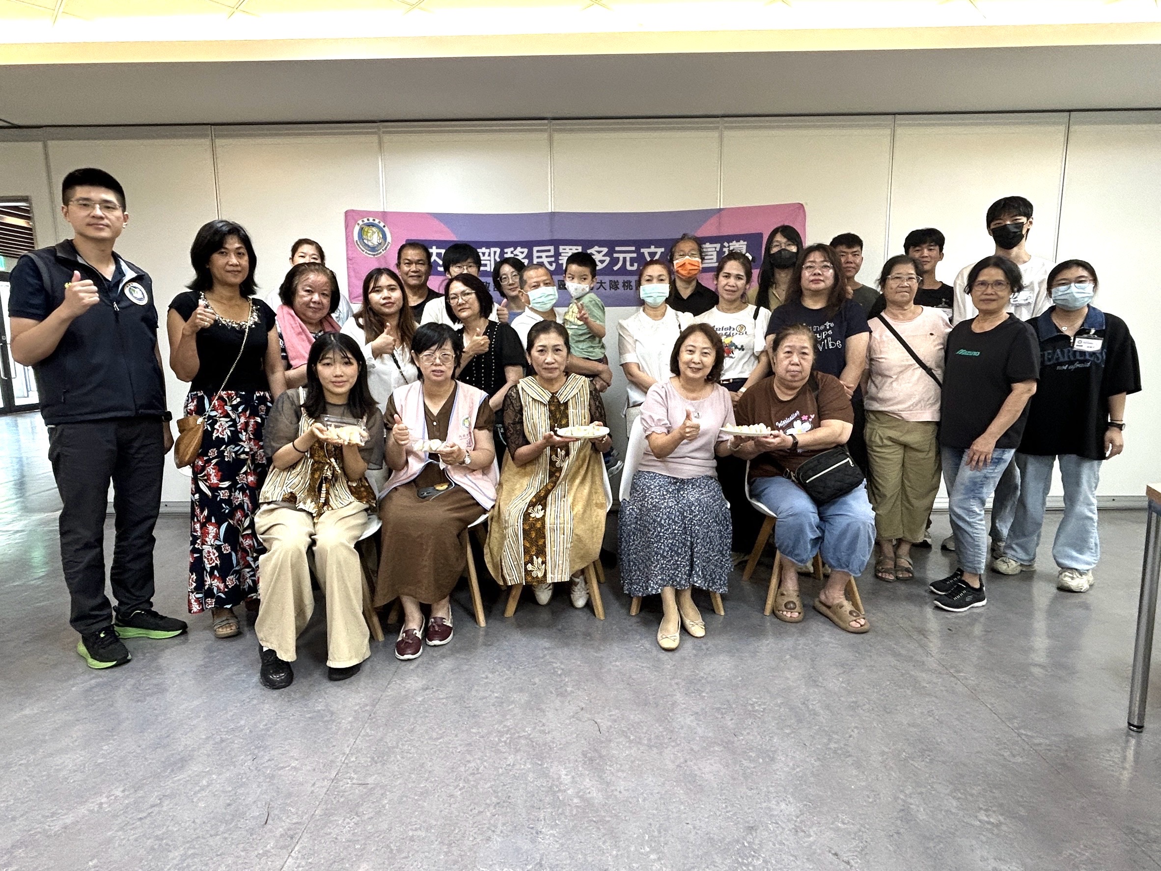 跨越赤道認識印尼客家文化　移民署舉辦粄食手作體驗
