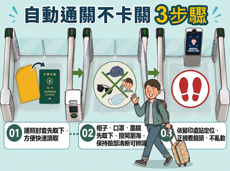 e-Gate陪伴國人15年 使用率突破8成 移民官分享通關不卡關3撇步
