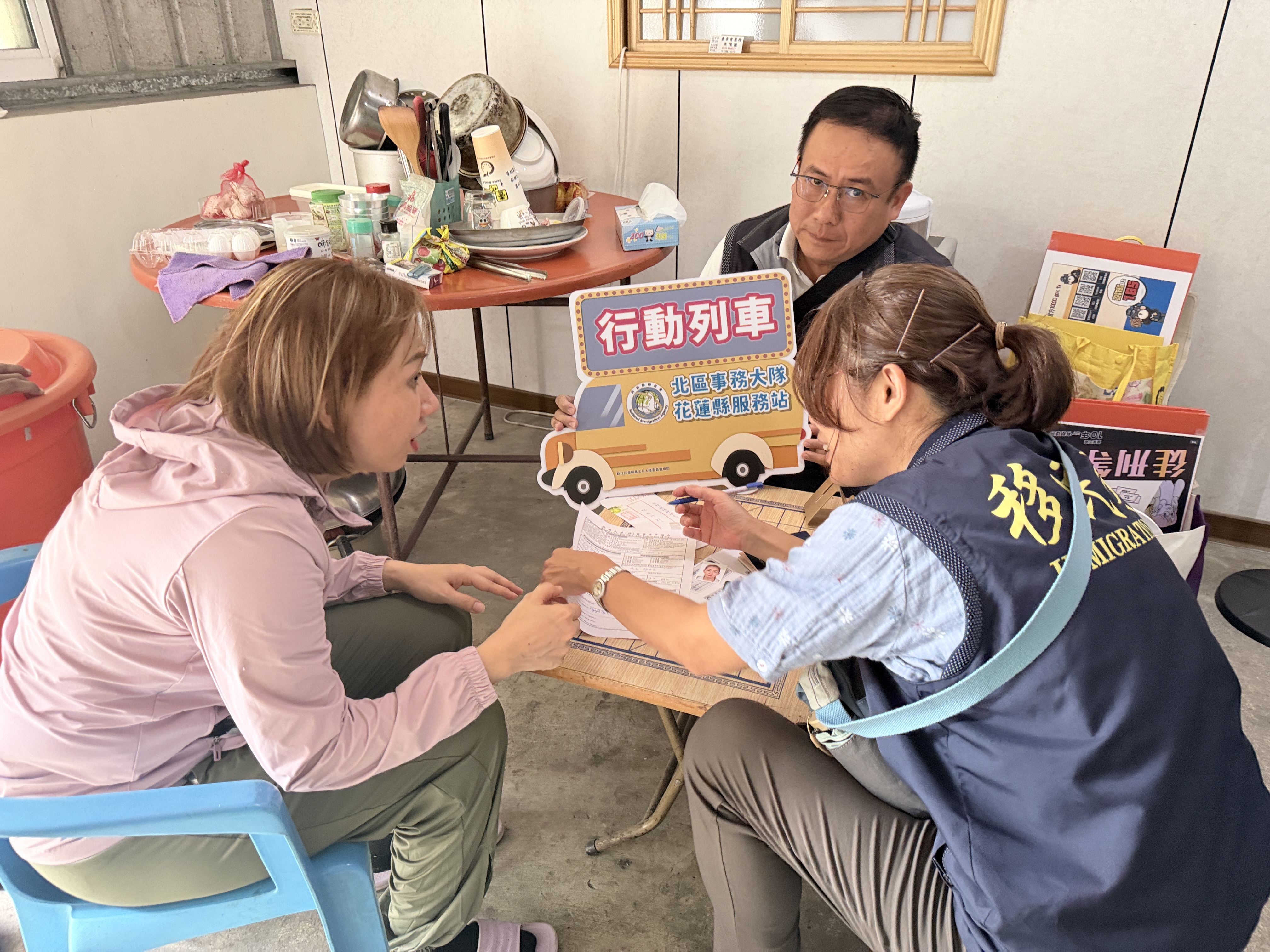 花蓮縣服務站115年8月份行動服務列車辦理成果