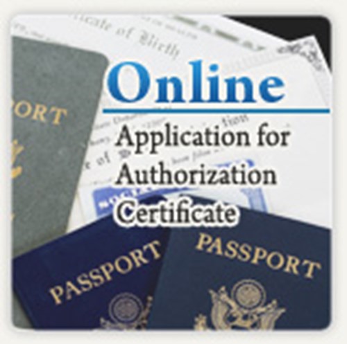 Online Application for R.O.C. (Taiwan) Travel Authorization Certificate (Applicable to citizens of India, Vietnam, Indonesia, Myanmar, Cambodia and Lao) icon