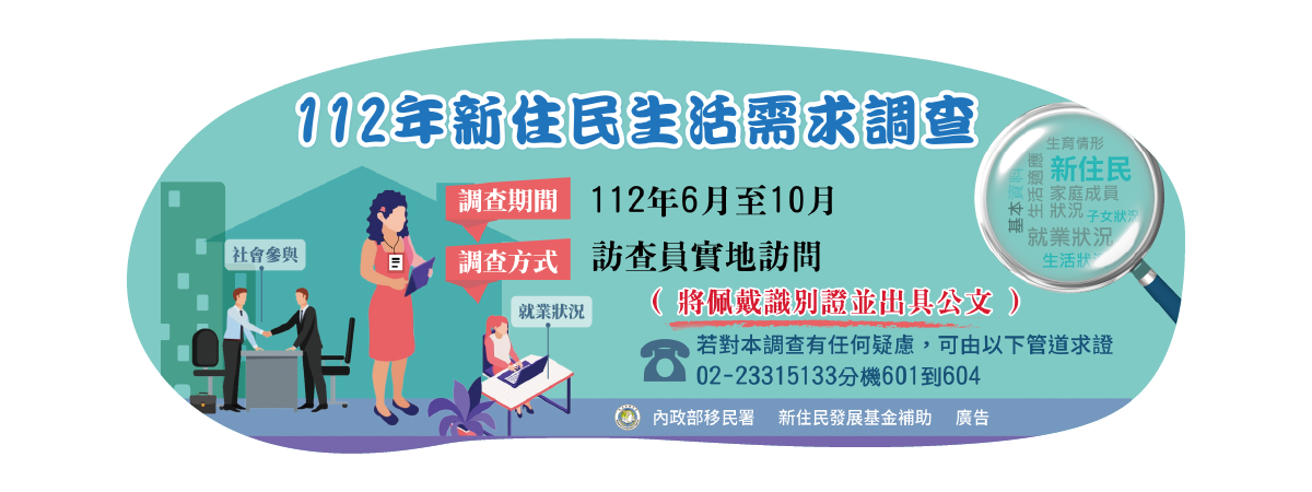 112年新住民生活適應調查 icon